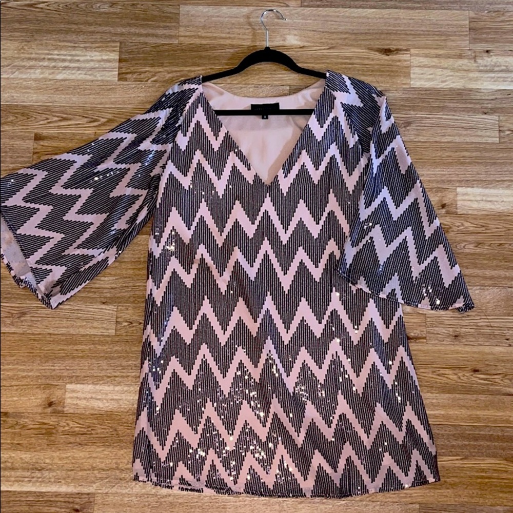 Corey Lynn Calter Sequins Mini Dress